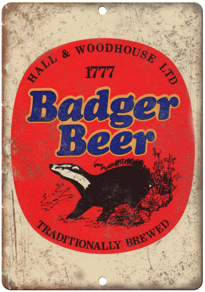 Badger Beer Hall & Woodhouse Metal Sign