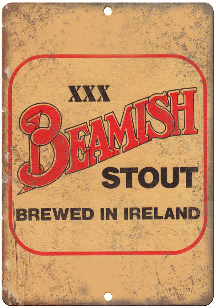 Beamish Stout Ireland Metal Sign