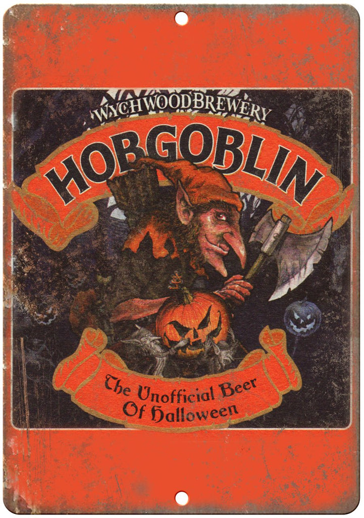 Hobgoblin Wychwood Brewery Beer Metal Sign