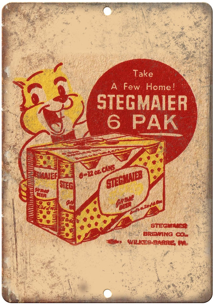 Stegmaier Beer Metal Sign