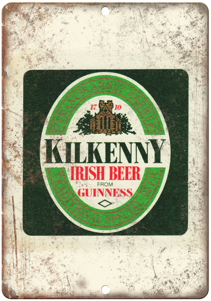 Kilkenny Irish Beer Metal Sign