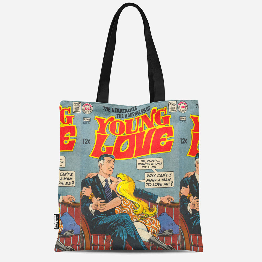 The Heartaches The Happiness of Young Love Tote Bag