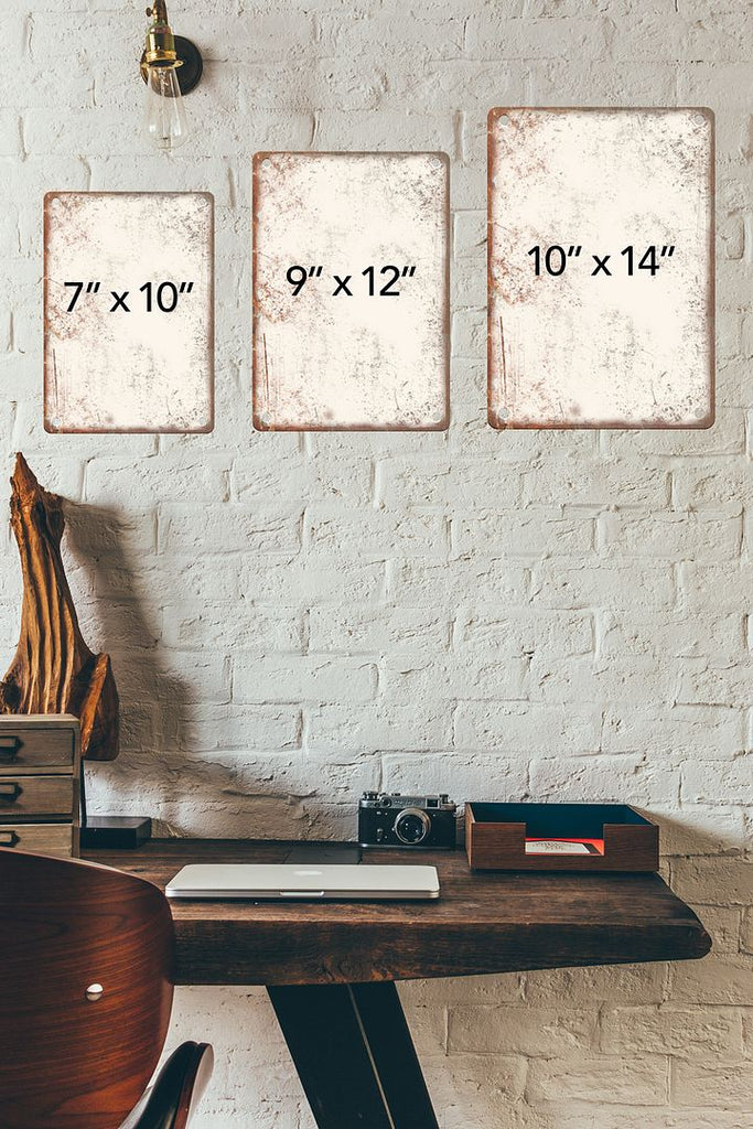Two Homers Cigar Box Label Metal Sign