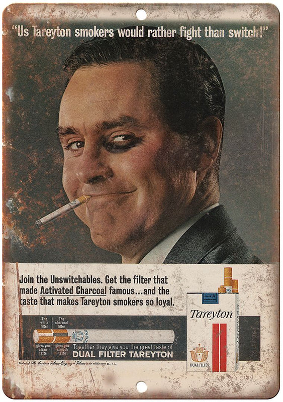 can you still buy tareyton cigarettes Tareyton Cigarette Vintage Tobacco Ad Metal Sign can you still buy tareyton cigarettes Tareyton Cigarette Vintage Tobacco Ad Metal Sign