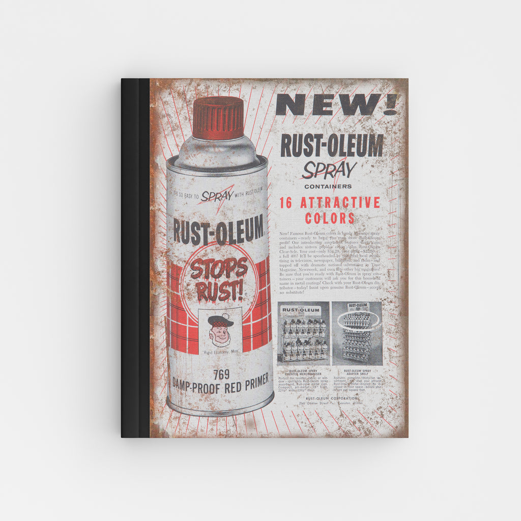 Rust-Oleum Spray Paint Can - Perfect Bound Offset Journal Z86