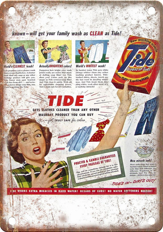 Tide Advertisement Script