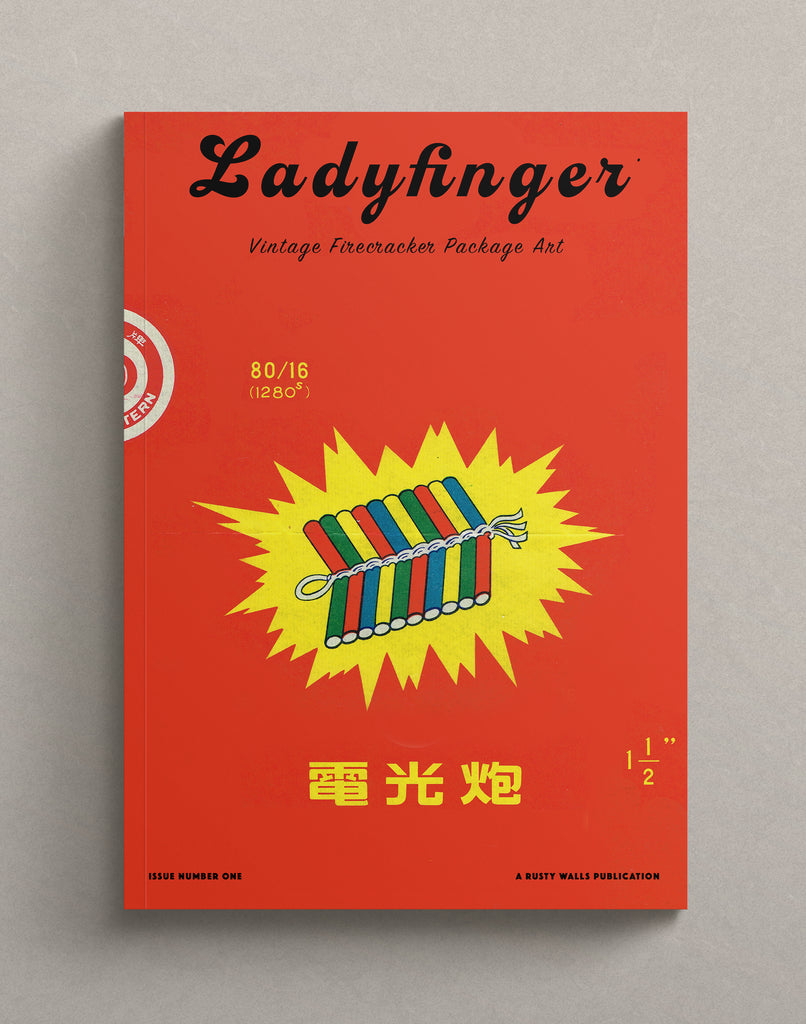 Ladyfinger - Vintage Firecracker Package Art - Issue #2