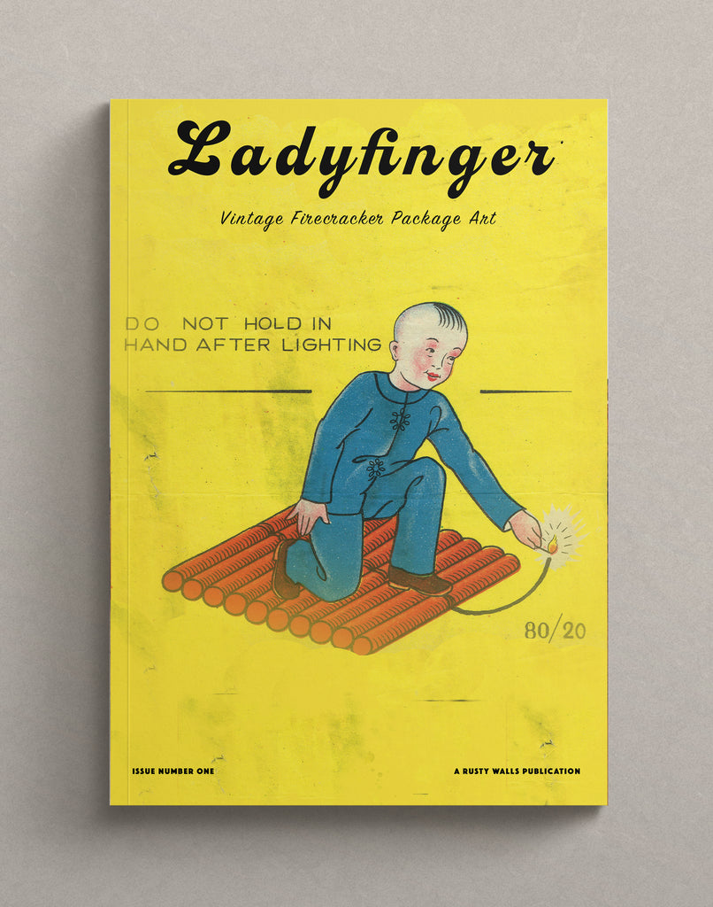 Ladyfinger - Vintage Firecracker Package Art - Issue #1
